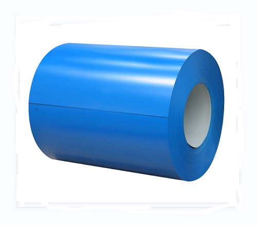 Antistatic color coated sheet
